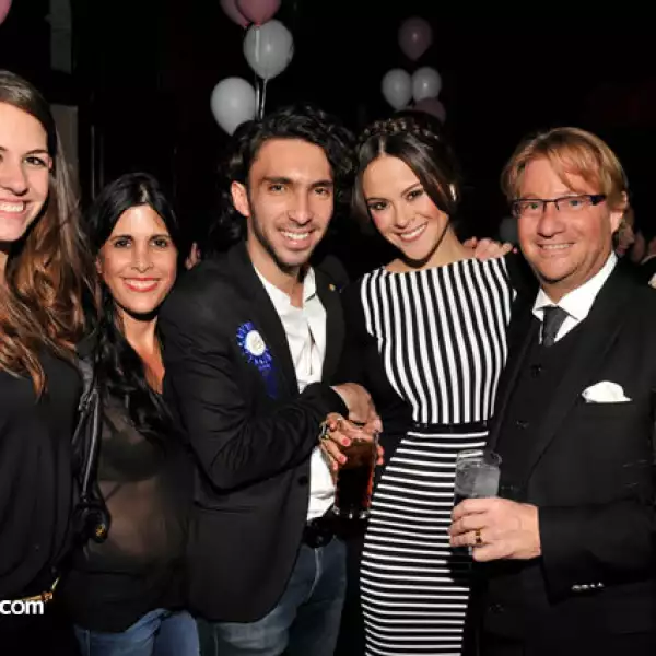 Ana Paula Domínguez,Bernie Noval,Natalia Farias y Andrés Roemer