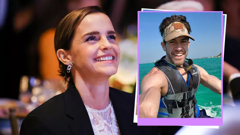 Emma Watson asistió al concierto de Taylor Swift acompañada de su ex, Brandan Wallace.