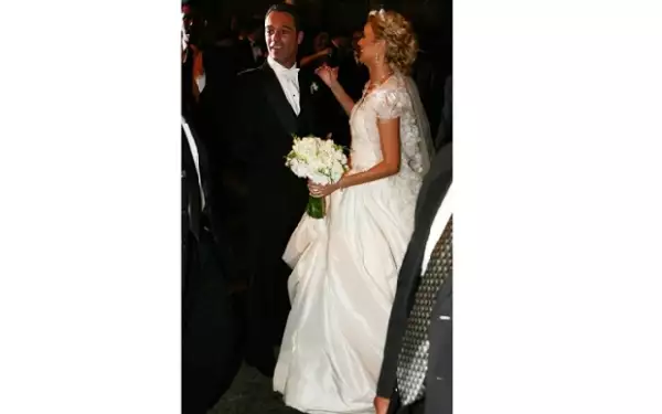 La novia se veía radiante