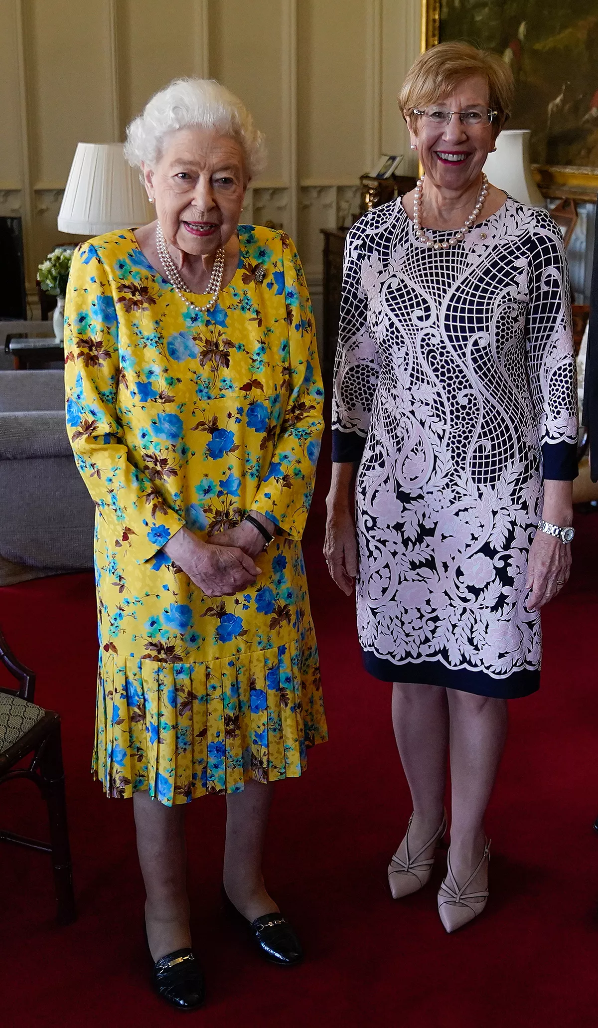 Audiences With The Queen At Windsor Castle