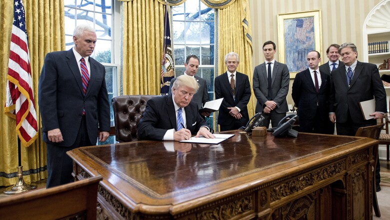 Momentos clave de la presidencia de Trump
