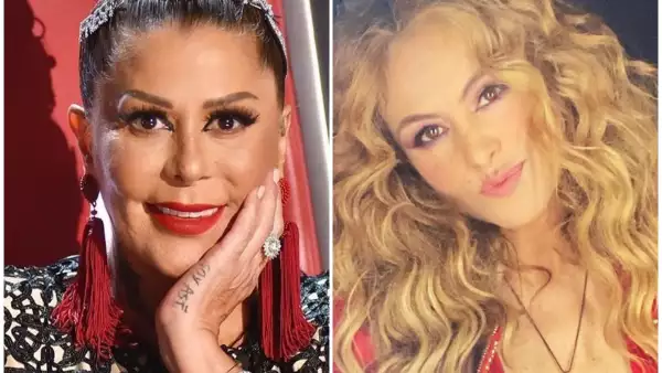 Alejandra Guzmán y Paulina Rubio