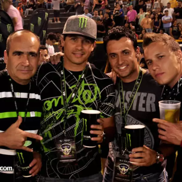 Estebán Guzmán, Fernando Ramos, Mauricio Ostos y Daniel Sánchez