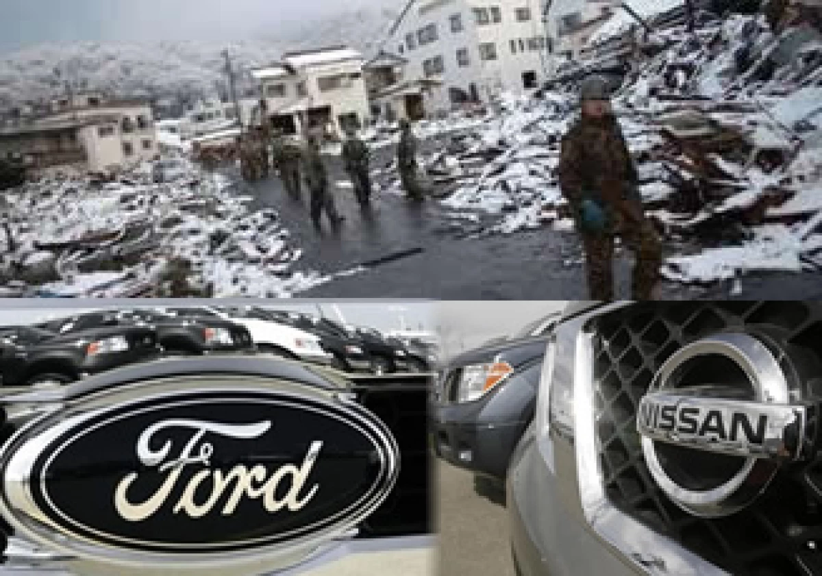 Nissan detendrá 5 plantas y Ford una por la escasez de piezas provenientes de Japón. (Foto: Especial)