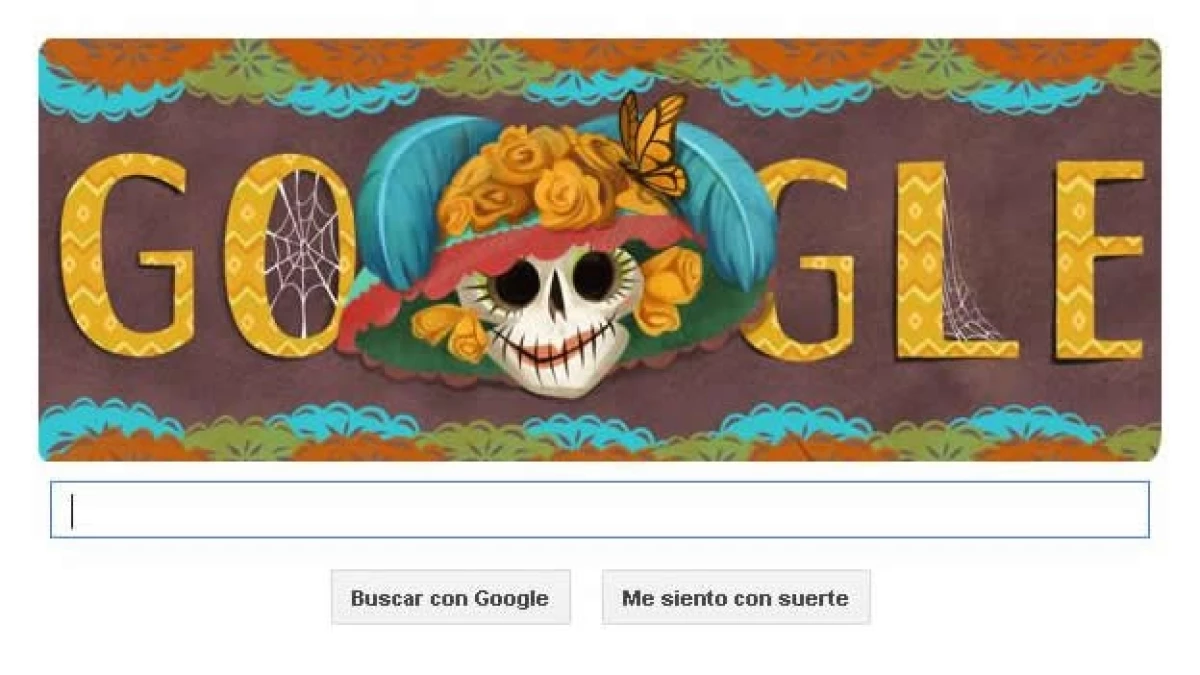 doodle catrina