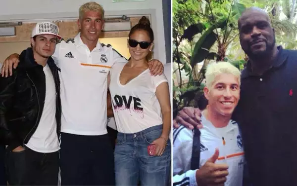 Ramos agradeció la presencia de J.Lo.