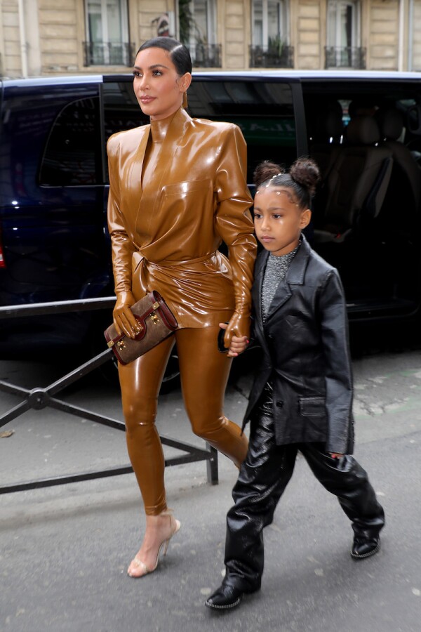 Celebrity Sightings - Paris Fashion Week Womenswear Fall/Winter 2020/2021 : Day Seven