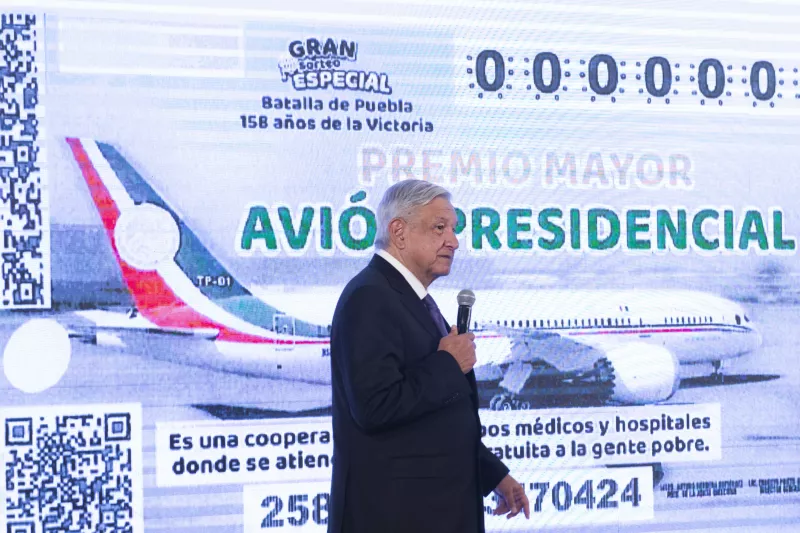 AMLO rifa avión presidencial