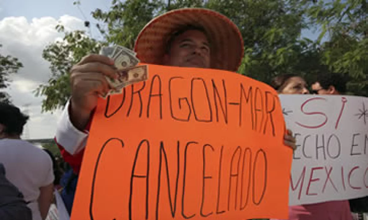 El proyecto de Dragon Mart ha generado rechazo en diversos sectores de la sociedad. (Foto: Cuartoscuro)