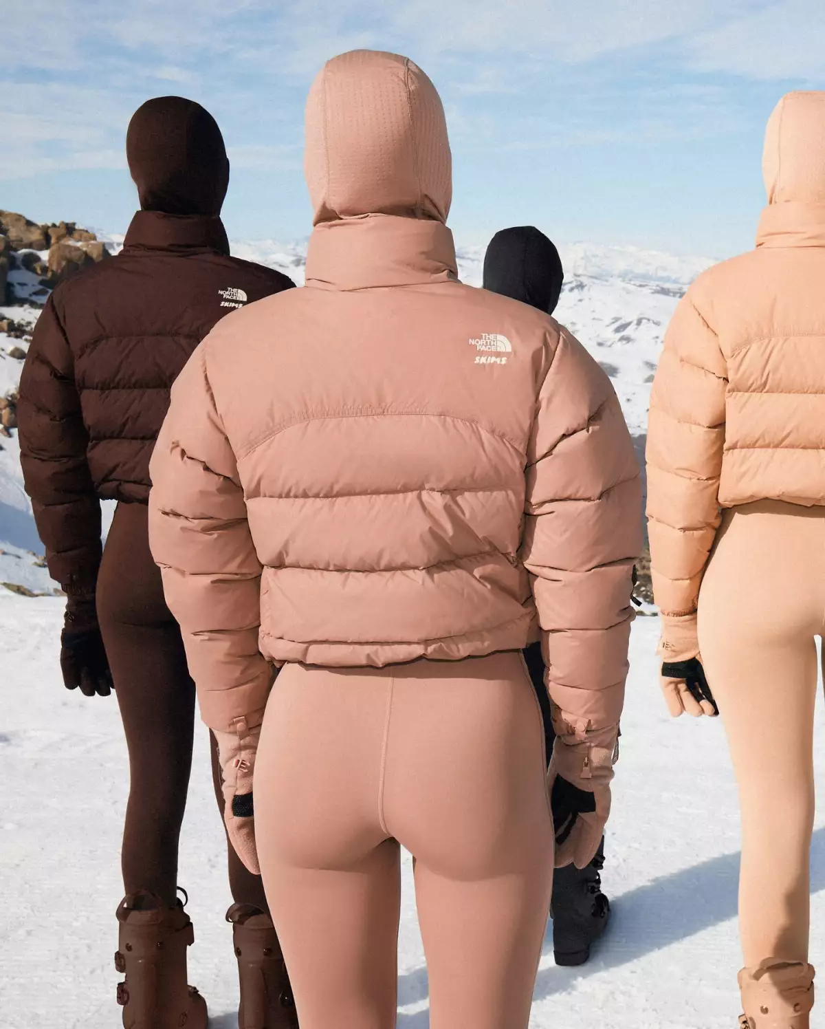 Skims x The North Face