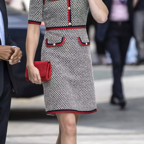 The Duchess Of Cambridge Visits The New V&A Exhibition Road Quarter