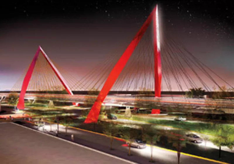 El puente atirantado de Guadalajara será una opción para reducir el tránsito. (Foto: Gobierno del Estado de Jalisco)