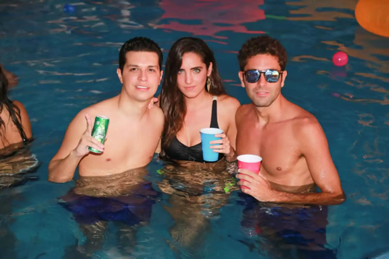 David R Carballio,Ana Roberta Hernández y Pablo Quevedo
