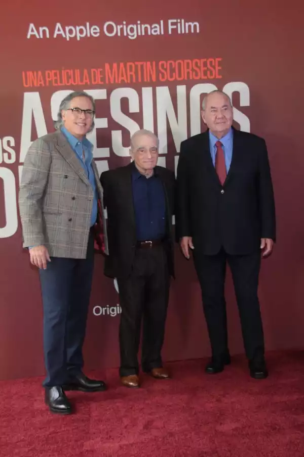 Martin Scorsese presenta en México su nueva película Los asesinos de la luna