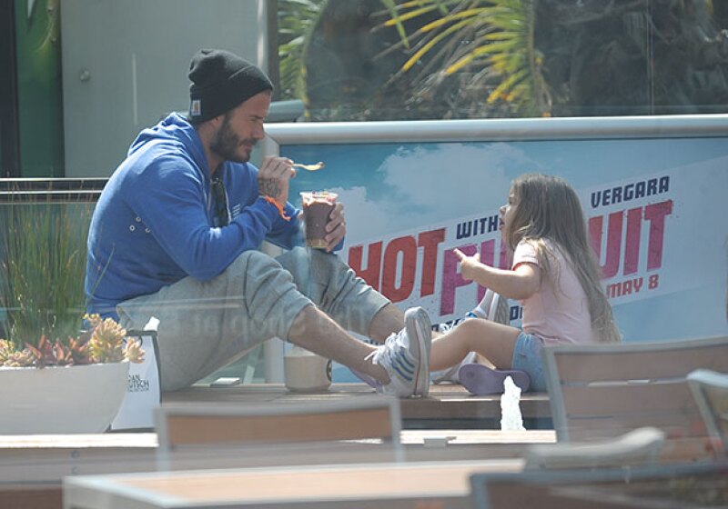 David y Harper pasan muchos momentos de calidad juntos.