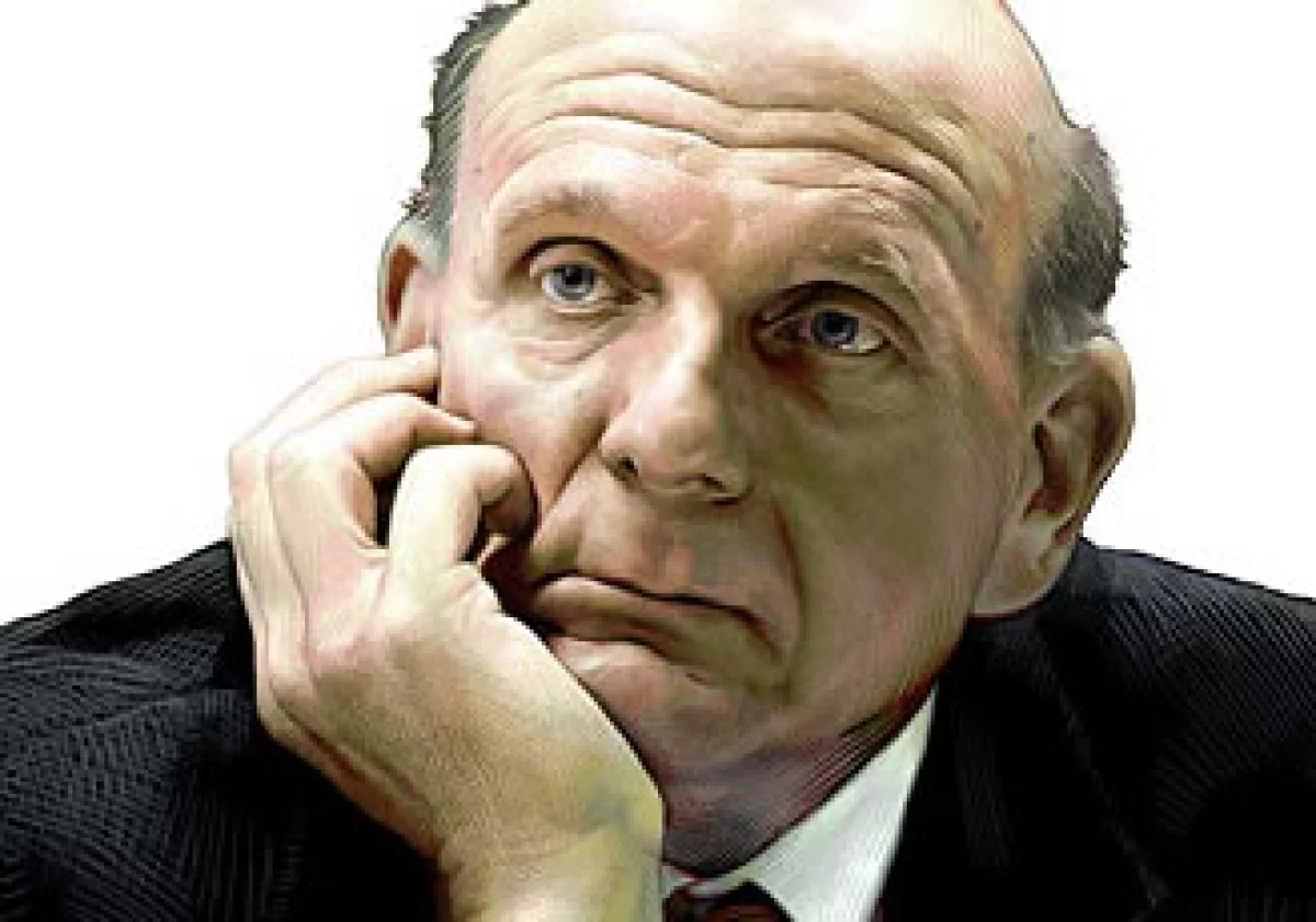 Steve Ballmer ¿su devoción a negocio de Windows está afectando su capacidad de innovación? (Foto: Fortune)