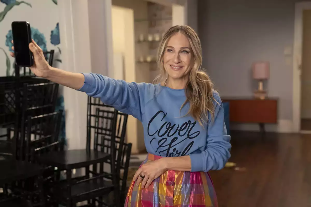 La escena de Samantha Jones en And Just Like That.