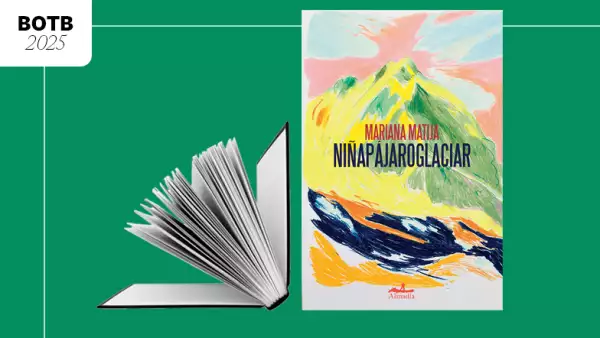 Foto de la portada del libro 'Niña pájaro glaciar'.