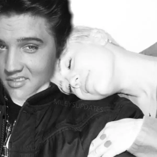 La particular forma de Miley de hacer homenaje a su ídolo.
