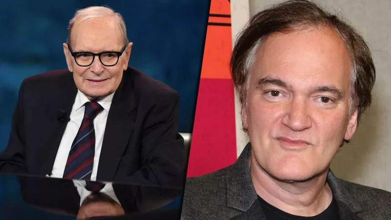 Ennio Morricone y Quentin Tarantino
