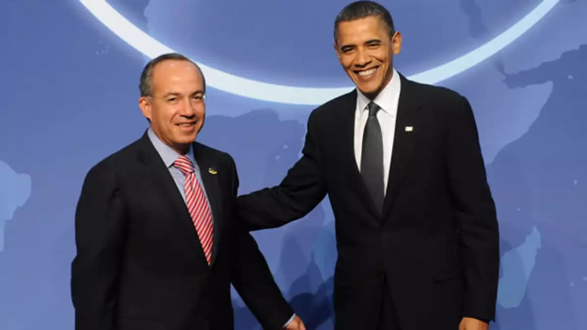 Calderón y Obama