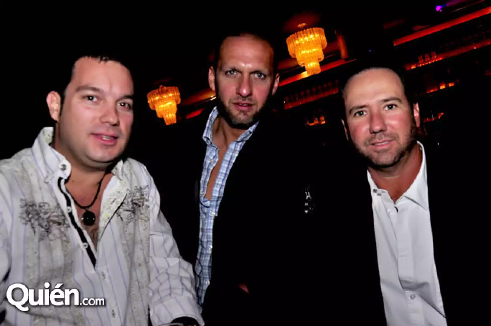 Claudio Zambrano,David Tellez y Chacho Gutiérrez