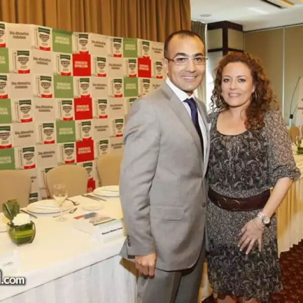 Manuel Muñozcano y Melissa de la Vega