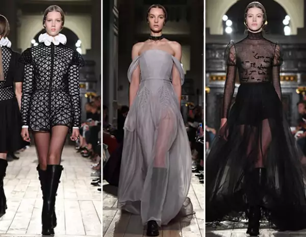 Looks de la colección de Alta Costura de Valentino para otoño 2016 y la última de Maria Grazia para la firma italiana.