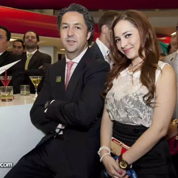 Diego Palafox y Cecilia Langmaack
