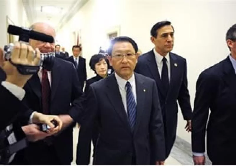 Akio Toyoda podría no tener un buen día ante el Congreso estadounidense. (Foto: AP)