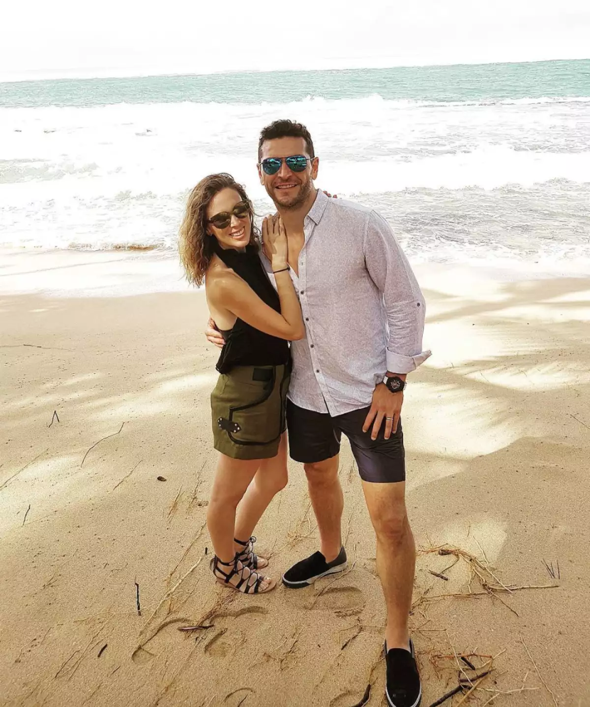 Jacky Bracamontes y Martín Fuentes