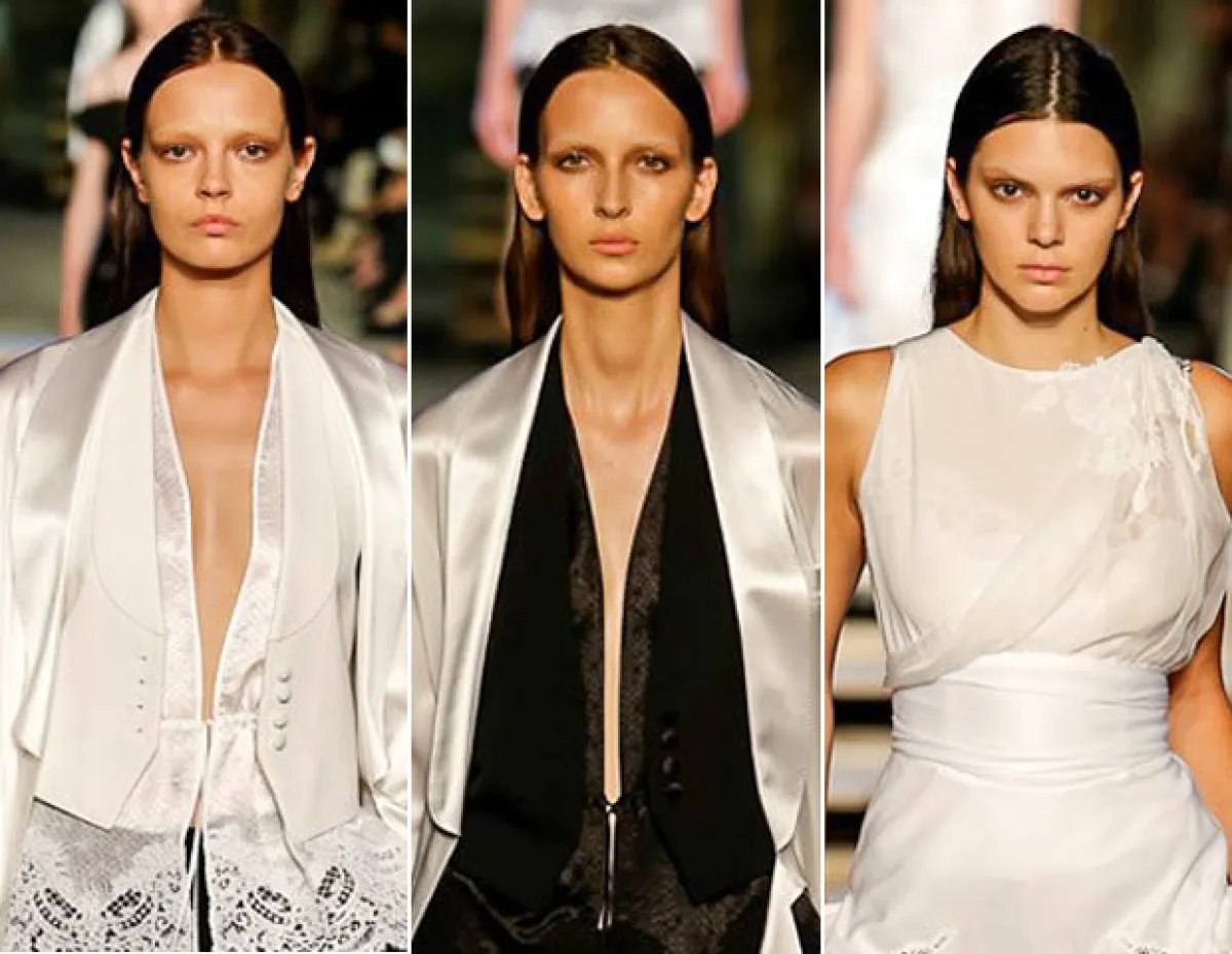 Los ojos fueron los protagonistas en el beauty look de Givenchy