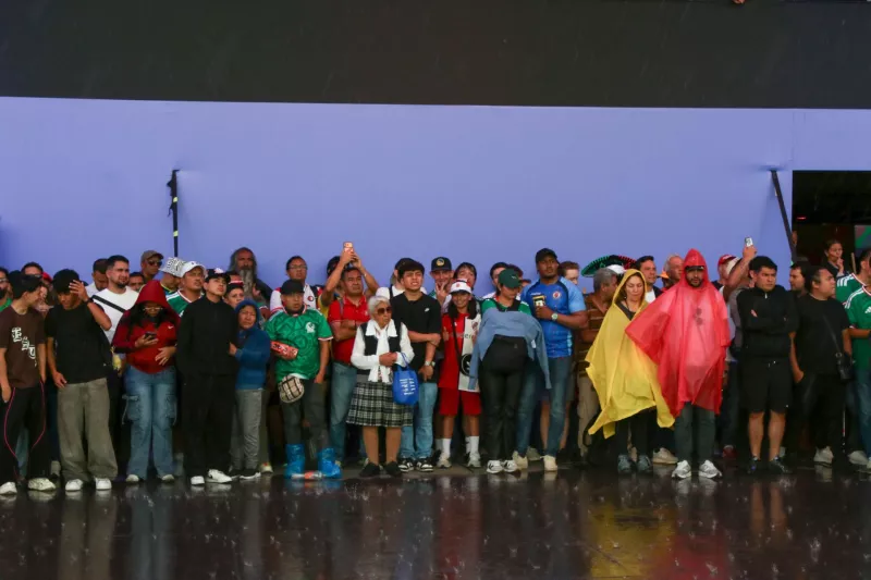 Lluvia FIFA Fan Fest