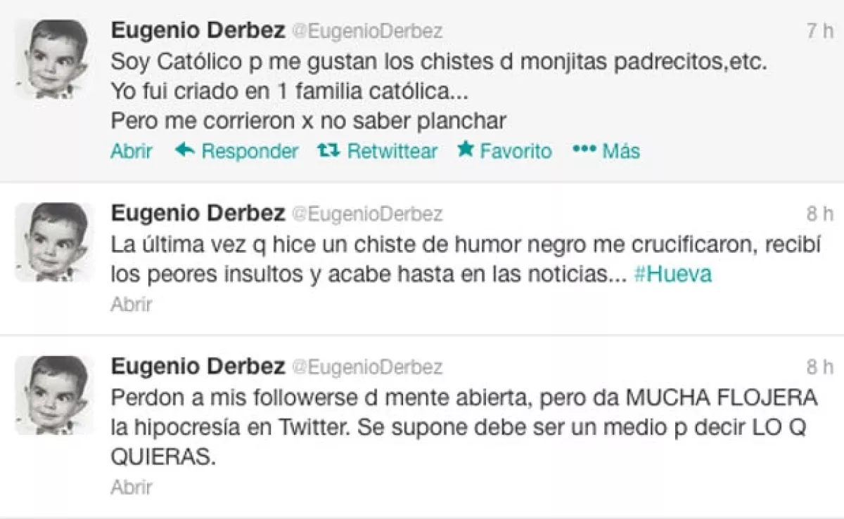 De esta forma el esposo de Alessandra Rosaldo enfatizó su gran respeto por los católicos y por la importancia del evento del día de hoy.