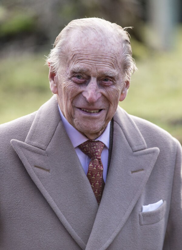 Queen Elizabeth II Attends Sunday Church Service
