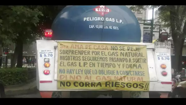 Amexgas, quien representa al gremio del gas LP, niega que hayan organizado a sus empresas para tales bloqueos.