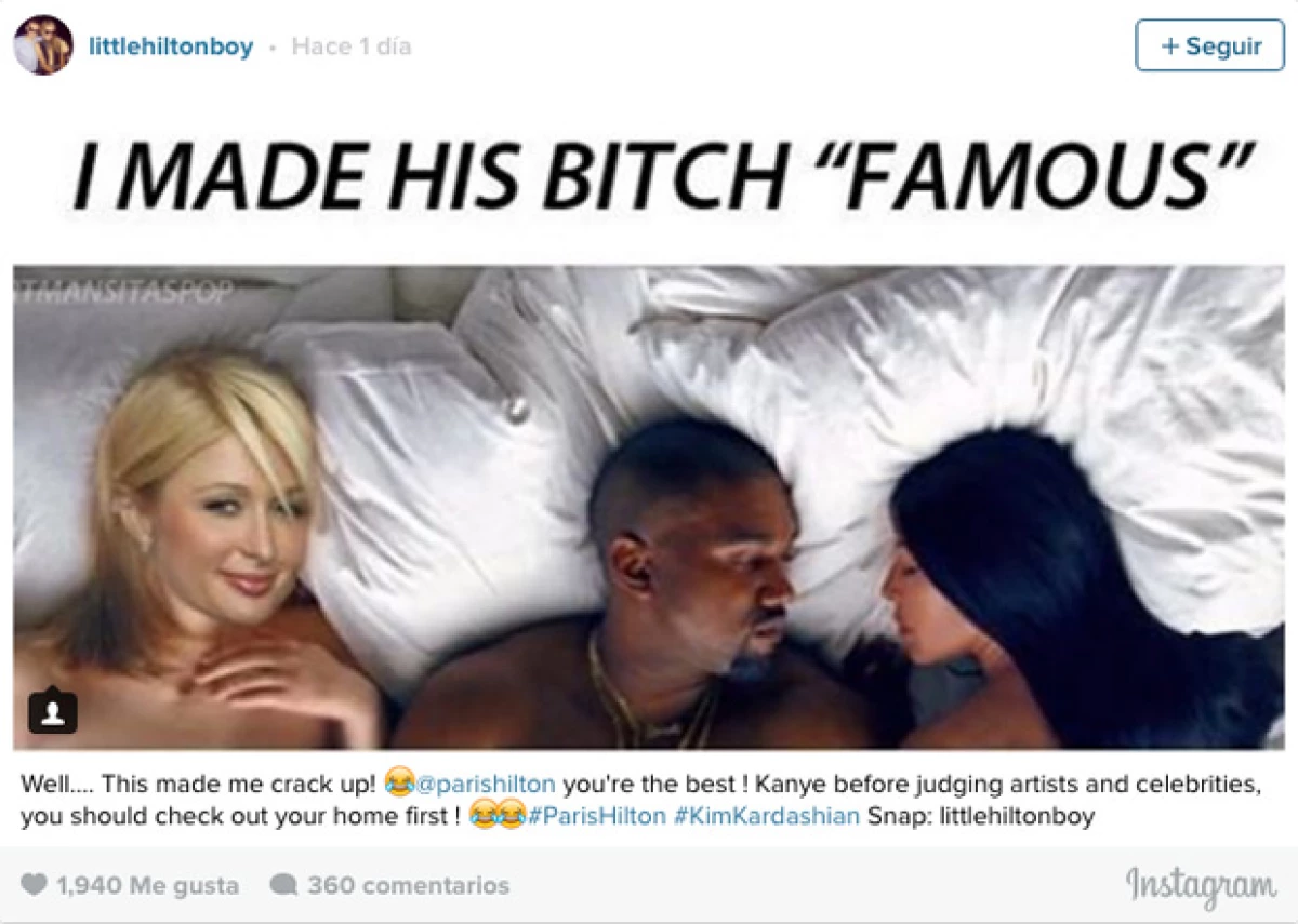 La famosa empresaria le dio like a un post de un fan que recalcó lo importante que fue ella para que la esposa de Kanye West se volviera famosa.