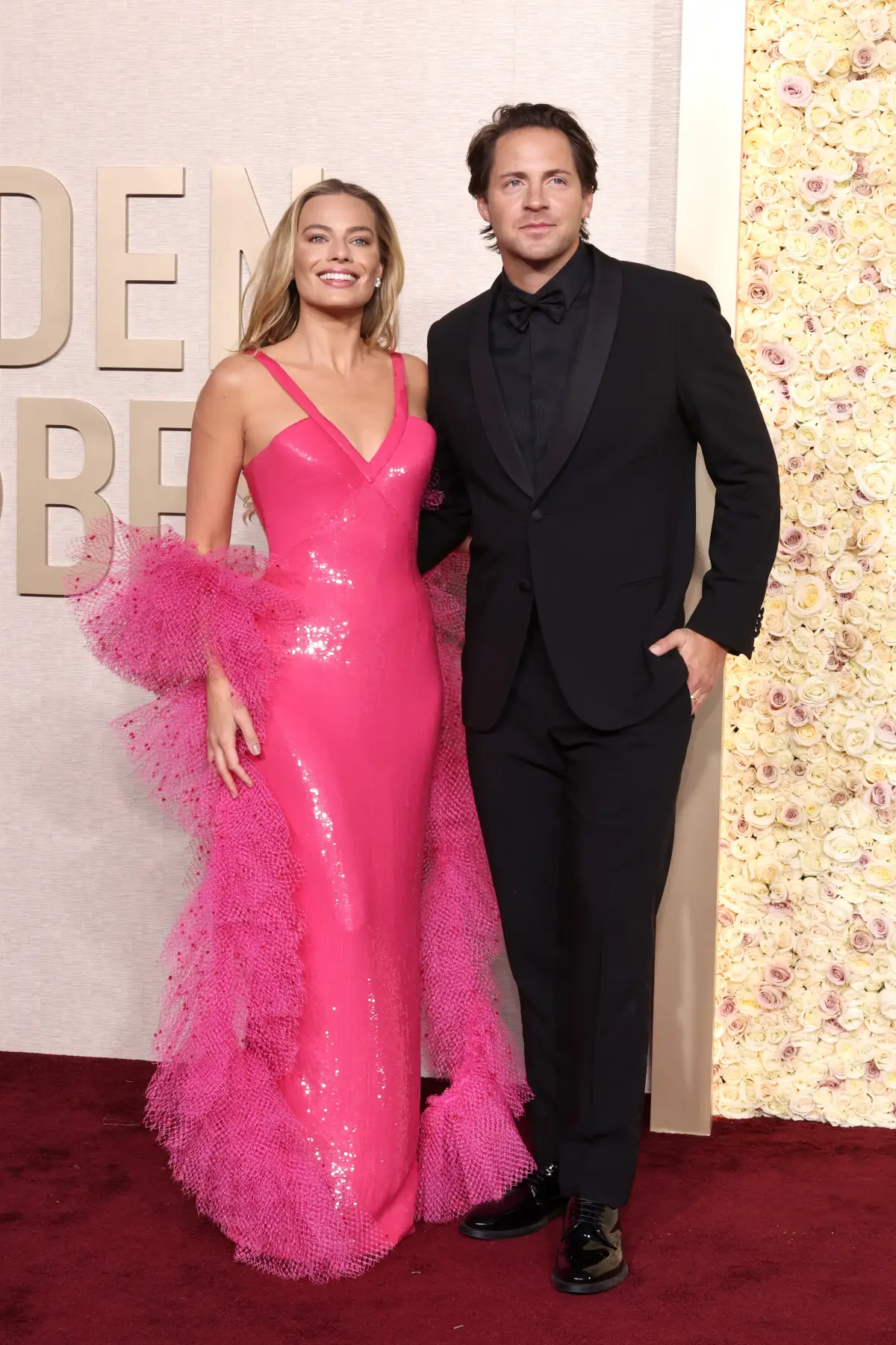 Margot Robbie y Tom Ackerley