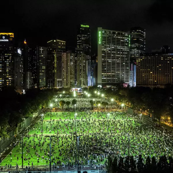 HONG KONG-CHINA-POLITICS-UNREST-TIANANMEN
