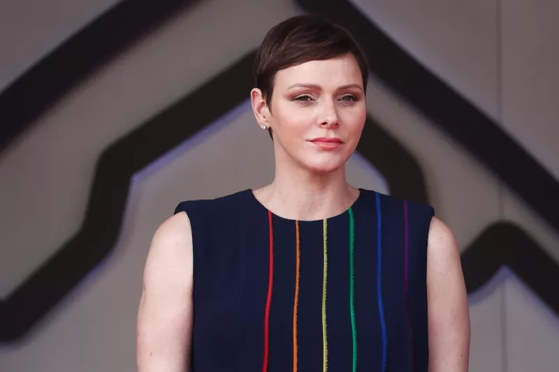 La princesa Charlène de Mónaco durante la F1 Grand Prix de Mónaco.