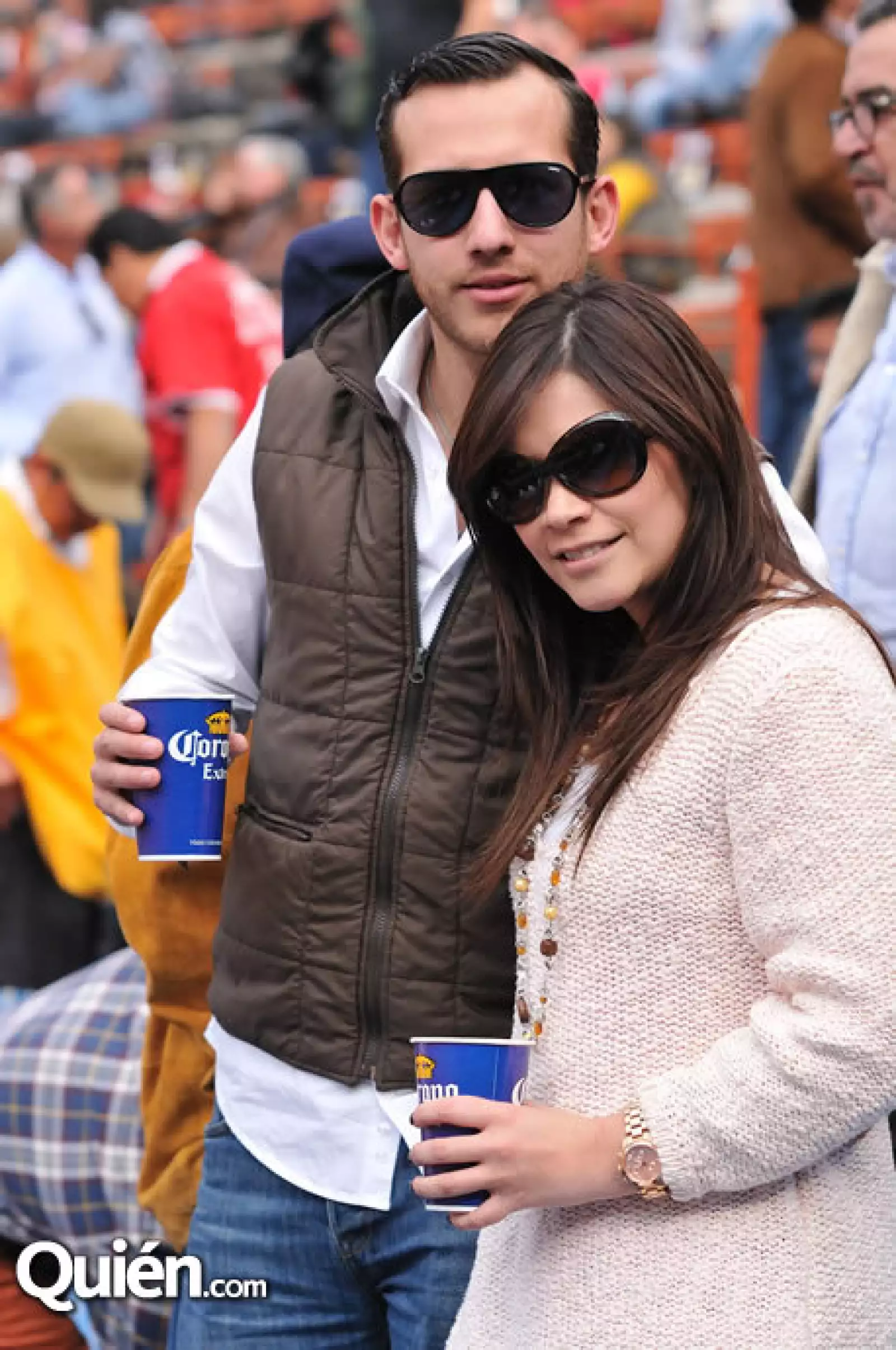 Pablo Silva y Rebeca Herros