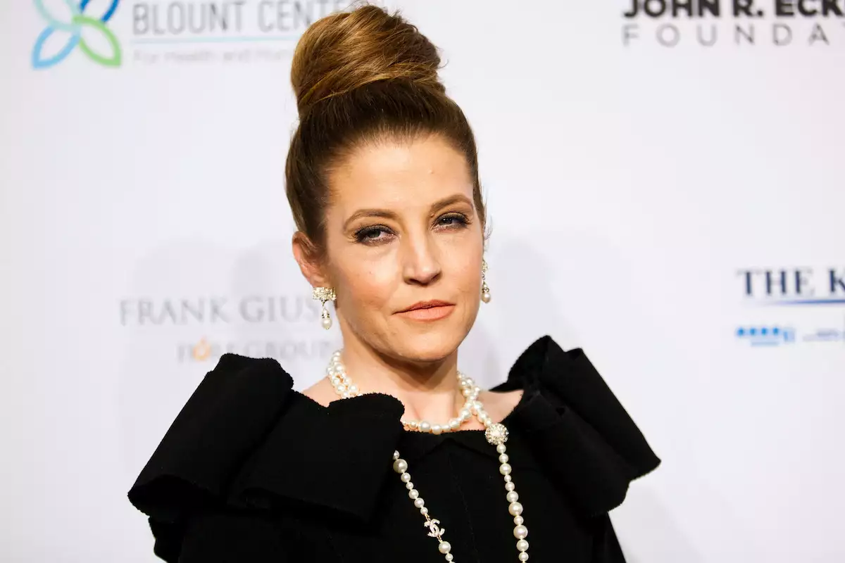 FILE PHOTO: Presley arrives at the Elton John AIDS Foundation's 12th Annual "An Enduring Vision" benefit gala at Cipriani in New York