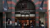 fachada de la tienda en Londres de Ermenegildo Zegna