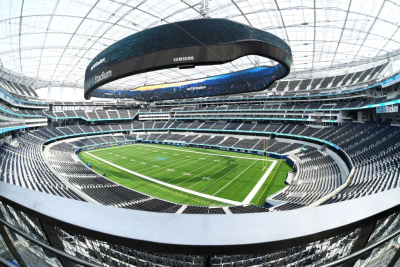 SoFi Stadium Media Tour