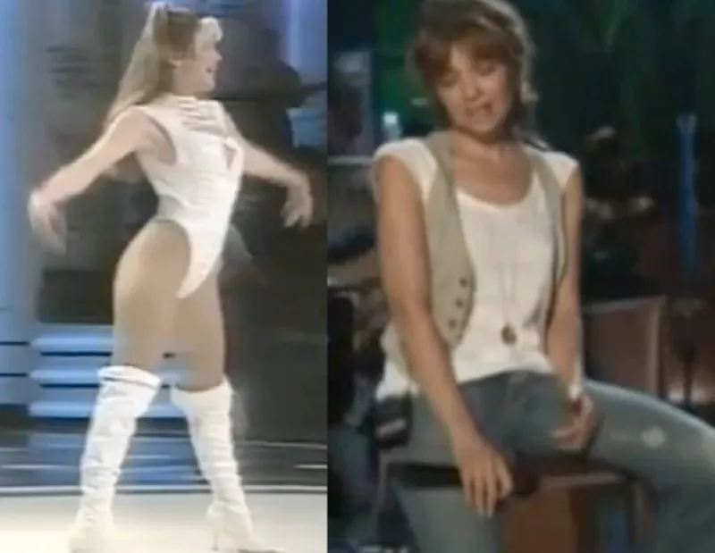 Famosas como Jessica Biel, Thalía, y Carla Bruni y Aracely Arámbula comenzaron sus carreras mostrando sus curvas, para después tapar sus atributos.