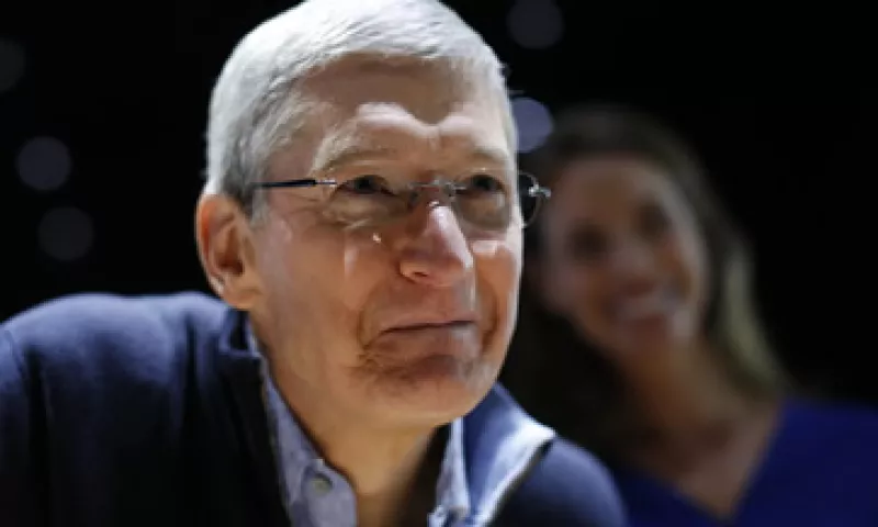 Tim Cook encabeza la lista de los líderes más influyentes del mundo. (Foto: Getty Images)