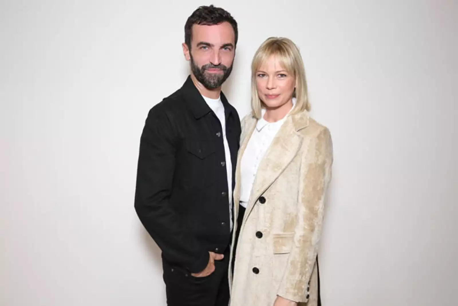 Nicolas Ghesquiere y Michelle Williams