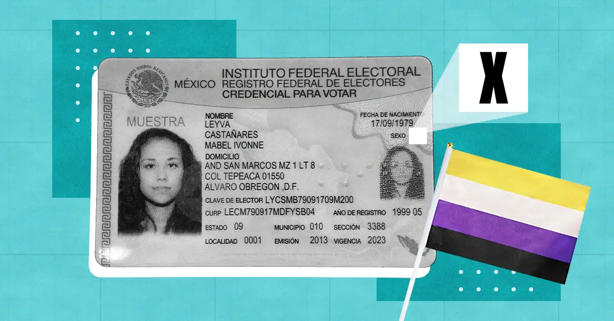 Nueva credencial del INE