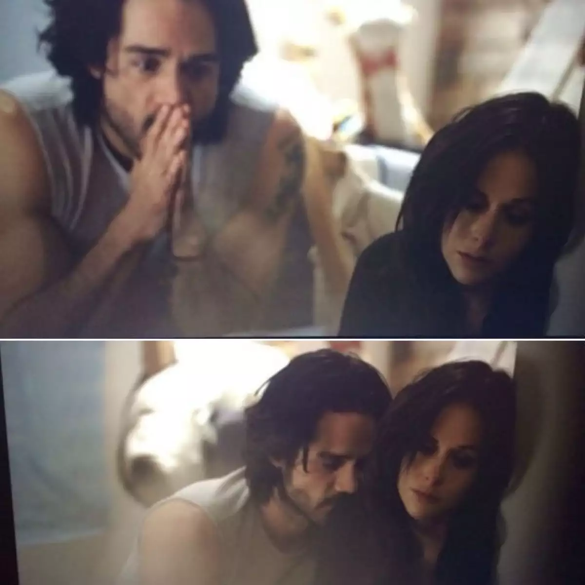 Dentro del video, José Ron y Zuria Vega tienen una relación que ha sido dañada.