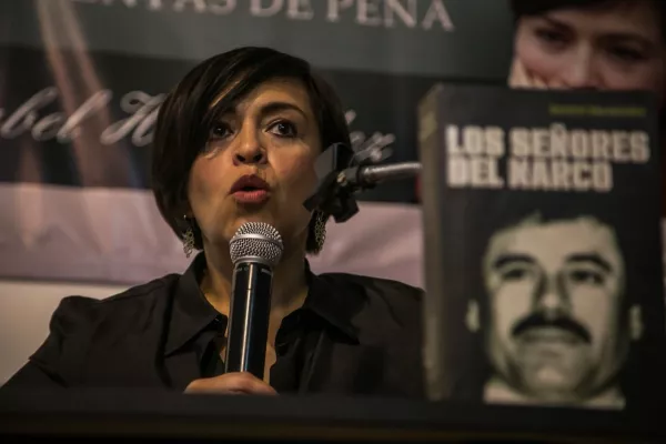 La periodista Anabel Hernández